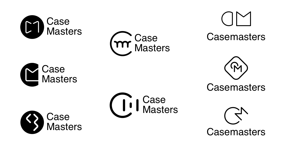 Early drafts of the logo